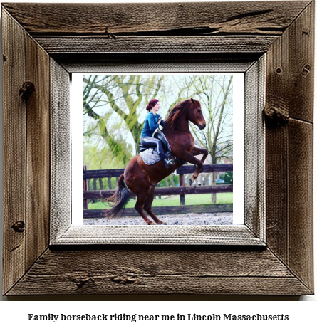 family horseback riding near me in Lincoln, Massachusetts